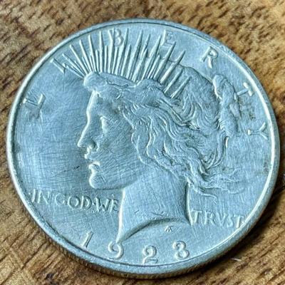 1923 S Liberty Head Silver Dollar Coin 