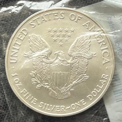 2006 One Ounce .999 Fine Silver American Eagle  Uncirculated