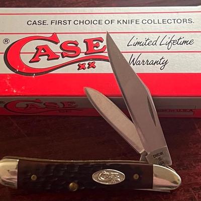 Case 6226SS 2 Blade Peanut Knife With Original Box 
