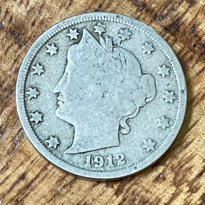 1912 D Liberty Head Nickel 