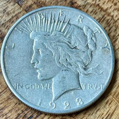 1923 S Liberty Head Silver Dollar Coin