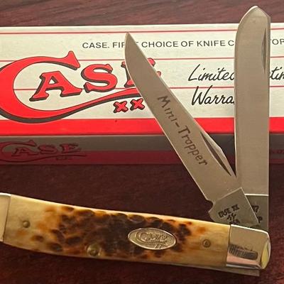 Case 6207SP Mini-trapper 2 Blade Pocket Knife With Original Box