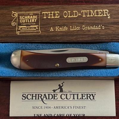 Schrade Cutlery 1940T The Old-timer Pocket Knife With Original Box