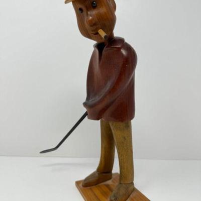  Golf Player Sculpture