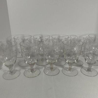 Glass Water Goblets