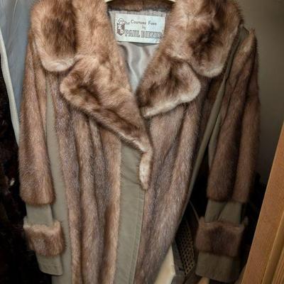 Amazing Fur and Leather Coat