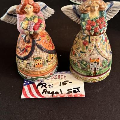 Angel Salt and Pepper Shakers