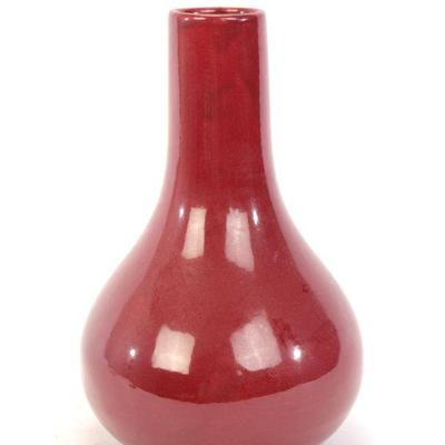 Sang de boeuf vase