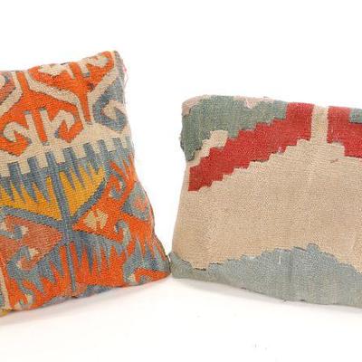 Killim textile throw pillows