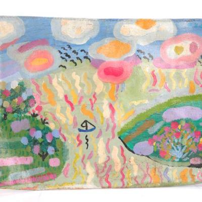 Philomene Bennett artist painted Handbag