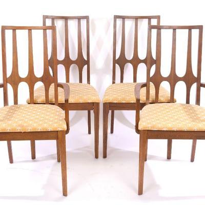 Lenoir (Broyhill Brasilia type) dining chairs (4)