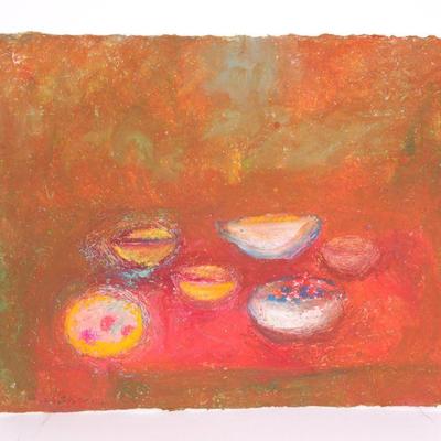 Philomene Bennett pastel drawing