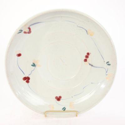 Japanese pottery charger