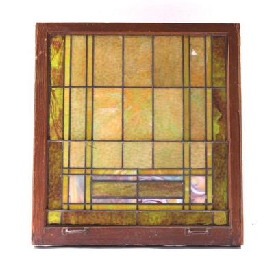 Stained glass window