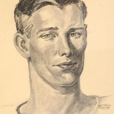 Remington Schuyler Pencil portrait