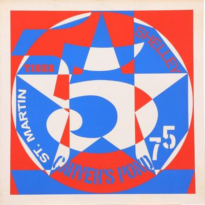 Robert Indiana serigraph Decade: Autoportraits Vinalhaven Suite