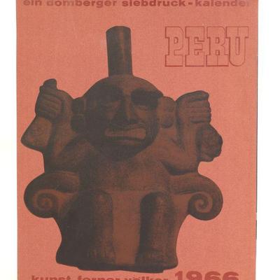 German 1966 Serigraphs Domberger Calendar