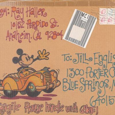 Ray Haller Original Disney Cartoon art