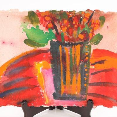 Philomene Bennett watercolor painting