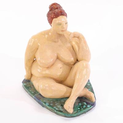 Art Pottery nude sculpture