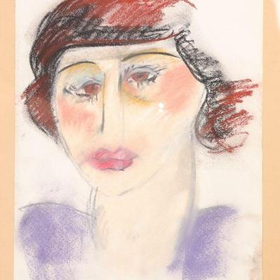Philomene Bennett pastel drawing