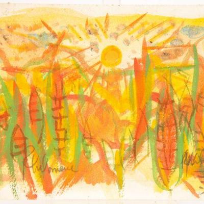 Philomene Bennett watercolor
