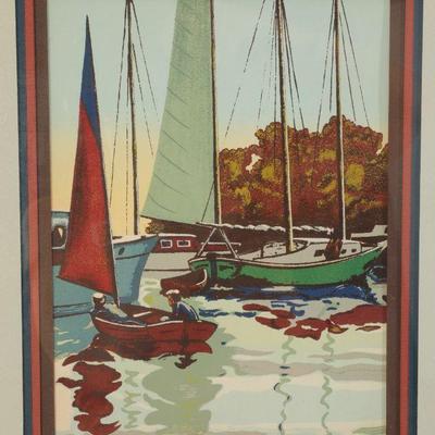 Lloyd Moore Serigraph