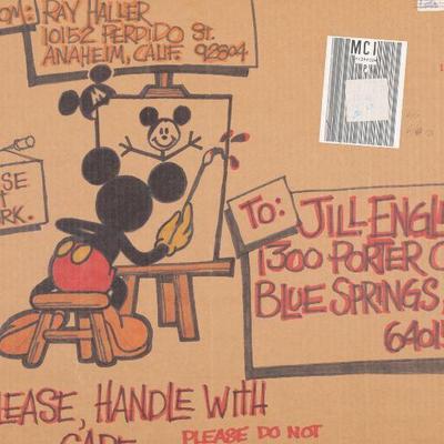 Ray Haller Original Disney Cartoon art