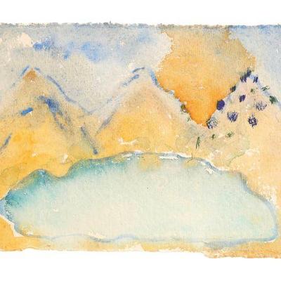 Philomene Bennett watercolor painting
