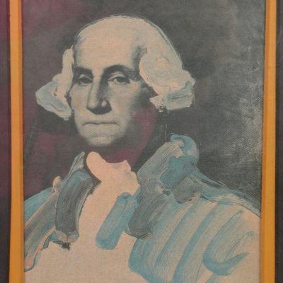 Peter Max George Washington print