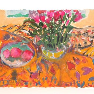 Philomene Bennett watercolor painting