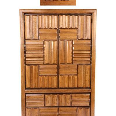 Lane Brutalist Armoire
