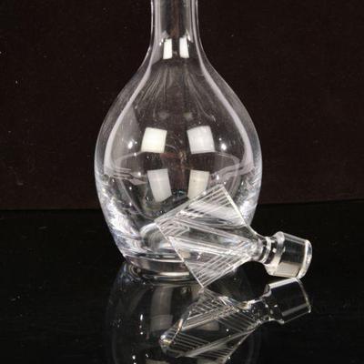 Daum, France crystal decanter
