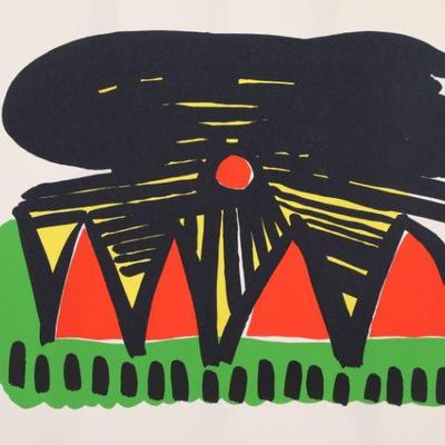Philomene Bennett Serigraph