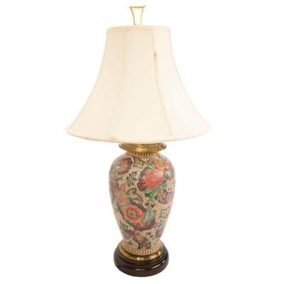 Asian Pottery Lamp