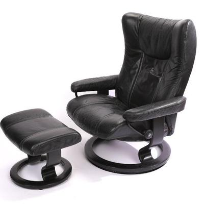 Ekornes Stressless Lounge chair and ottoman