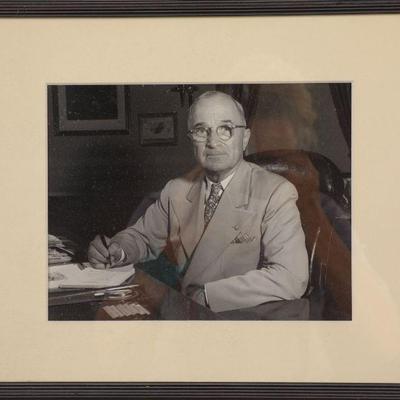 Harry Truman photograph