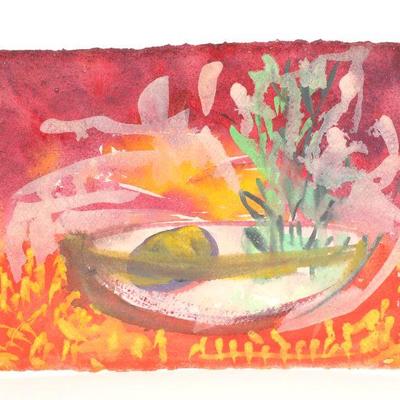Philomene Bennett watercolor painting