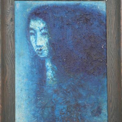 Bruce Meyer Buck painting