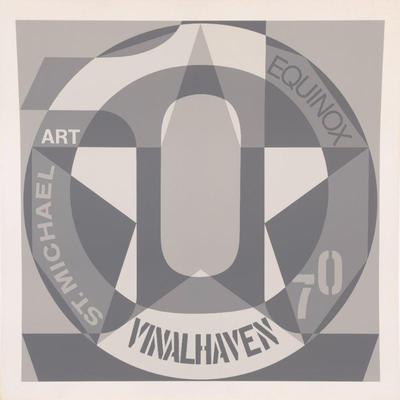 Robert Indiana serigraph Decade: Autoportraits Vinalhaven Suite