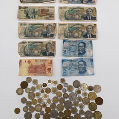 Vintage World Currency - Mexico pre-1990