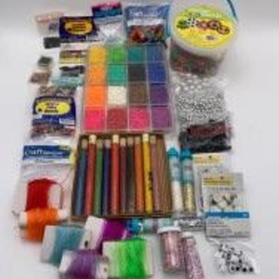 Parent/Kid Beads to Work Together - Vintage