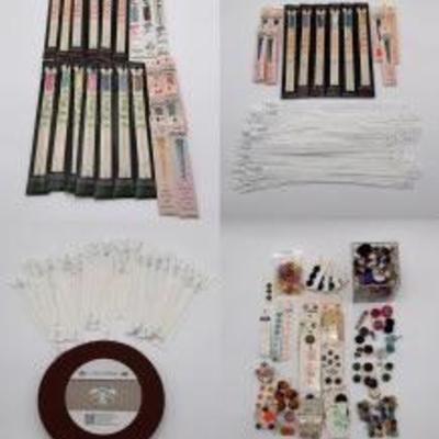Fasteners - Zippers & Buttons Galore - New & Vintage