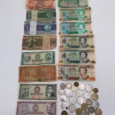 Vintage World Currency - South & Central America