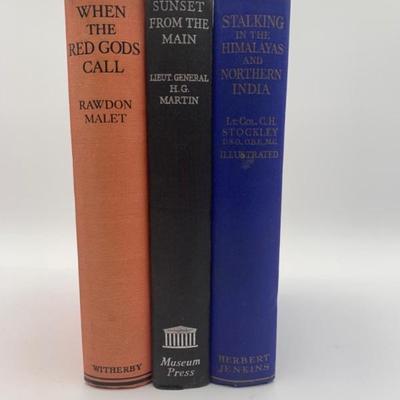 Antique Hunting Books - Pre-Partition India & General Area - 75 Yrs+