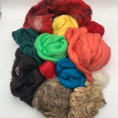 Wool Roving for Felt Work - Great Colors