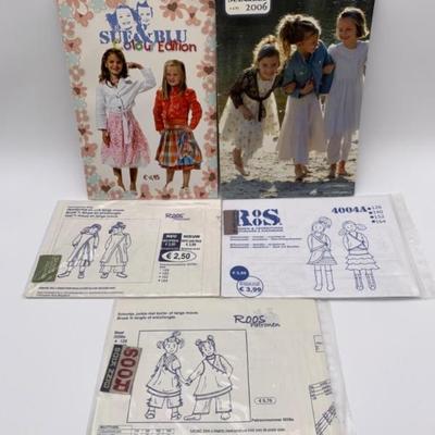 Roos and Sue & Blu Kids' Sewing Patterns - Euro Style