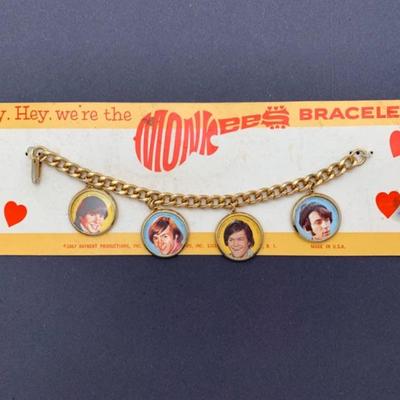 Vintage Monkees TV Show Bracelet - 1967 - Hey Hey