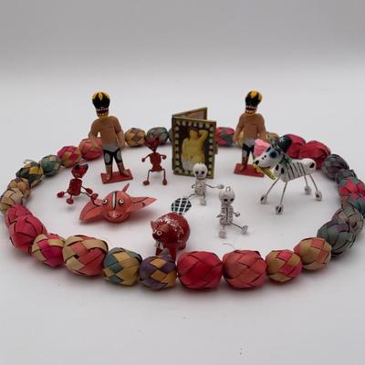 Folk Art - Mexican Minatures - Luche Libre & Day of the Dead,