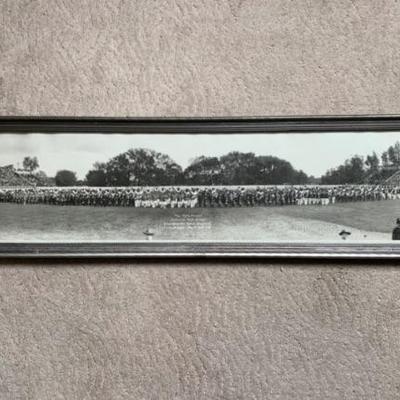 Antique Panographic National Band Photograph - 1930 - Fabulous